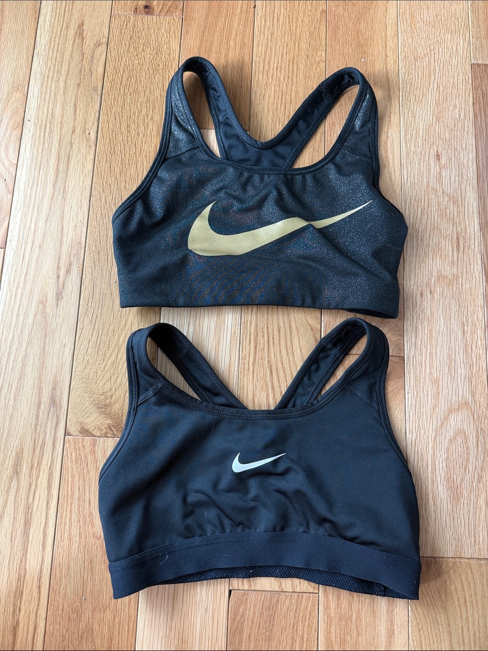Nikes Dri-Fit Black Sports Bras